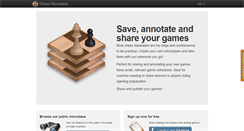 Desktop Screenshot of chessmicrobase.com